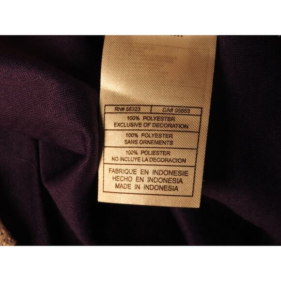 LSU Tigers Nike Team Fit Dry Mesh Pullover Shirt Purple & Gold Embroidery Size L - Picture 7 of 9